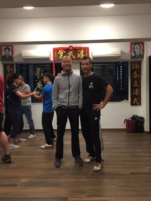 Ving Tsun lineage visit with master practitioners