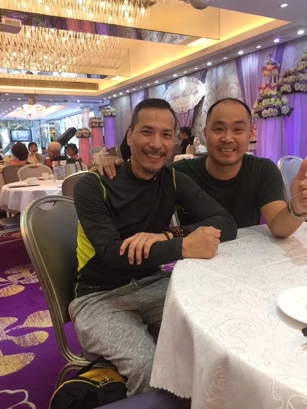 Sifu Wong Kin Wai instructing Ving Tsun