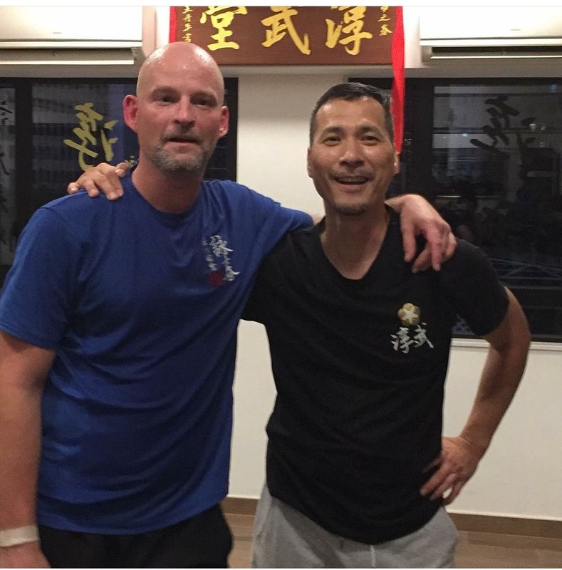 Ving Tsun lineage visit with master practitioners