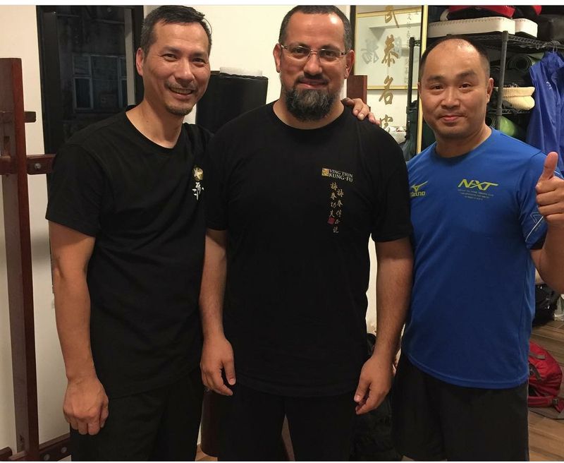 Ving Tsun training session at Shun Mo Greater Boston