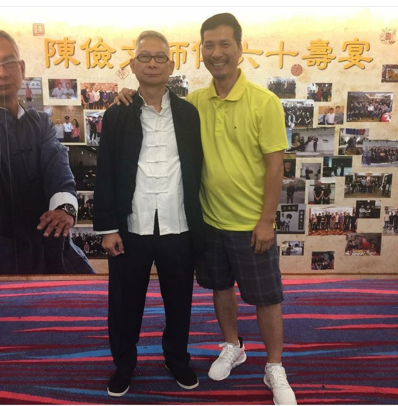Sifu Wong Kin Wai instructing Ving Tsun